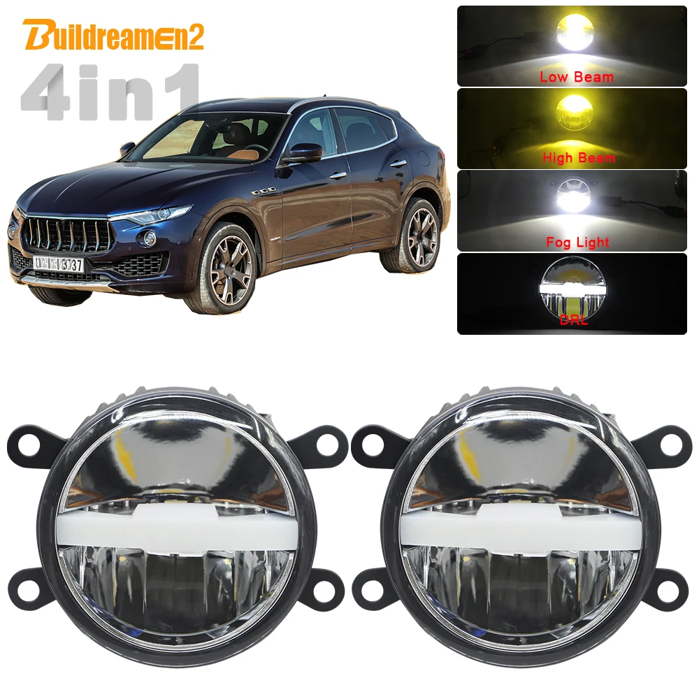 4in1 Car H11 LED Fog Light + Headlight High Beam Low Beam + DRL With Harness Wire 5000LM 12V For Maserati Levante 2016 2017 2018
4in1 Car H11 LED Fog Light + Headlight High Beam Low Beam + DRL With Harness Wire 5000LM 12V For Maserati Levante 2016 2017 2018