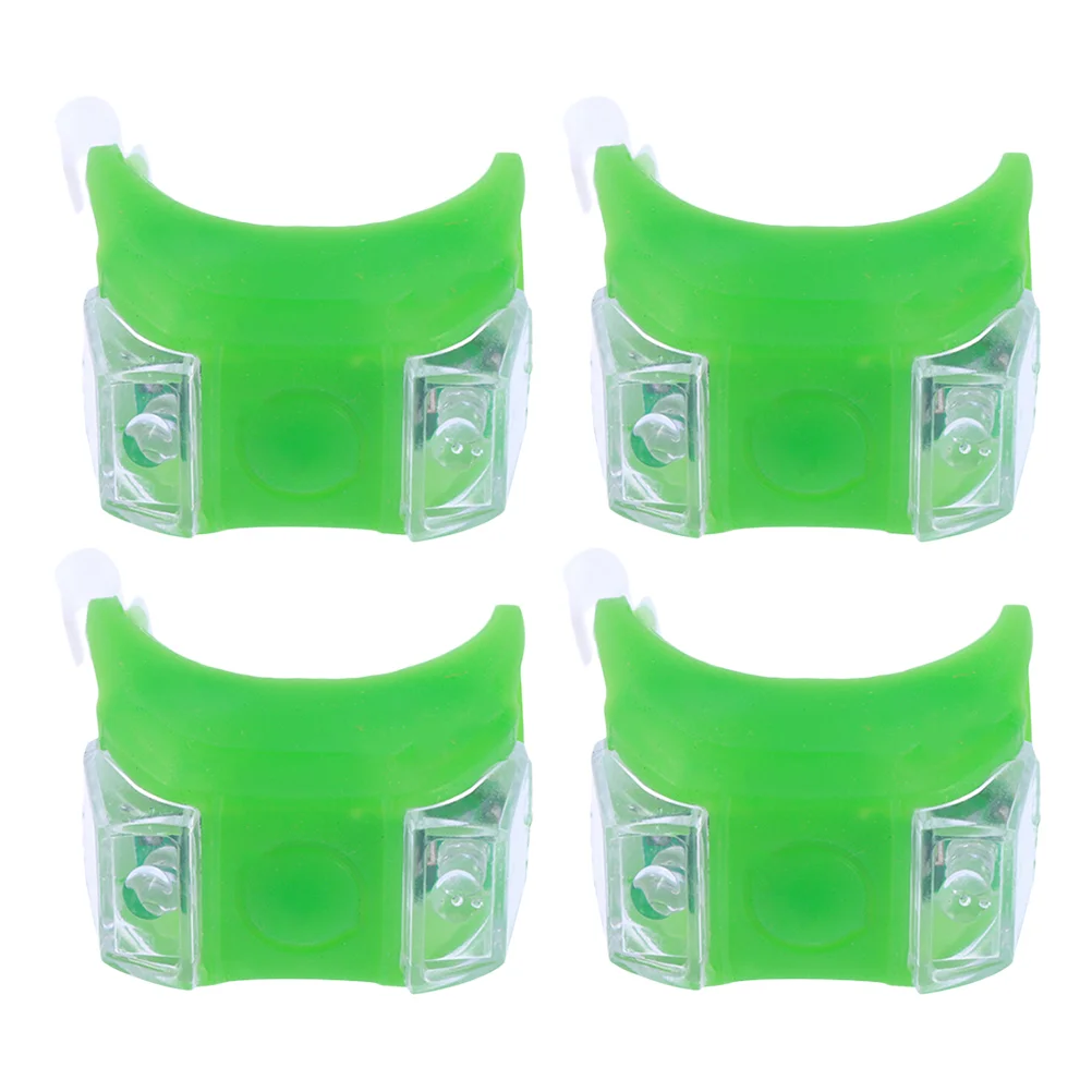 4 PCS LED Front Light Silicone Bike Rear Light Tail Lamp Waterproof Cycling Flash Safety Light MTB Accessories (Green)
4 PCS LED Front Light Silicone Bike Rear Light Tail Lamp Waterproof Cycling Flash Safety Light MTB Accessories (Green)
