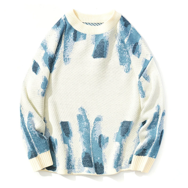 2021 Korean Fashions O-Neck Sweater Women Casual Harajuku Clothes Winter Warm Knitwear Pullover Men Gradient Tie-dye Vintage
2021 Korean Fashions O-Neck Sweater Women Casual Harajuku Clothes Winter Warm Knitwear Pullover Men Gradient Tie-dye Vintage