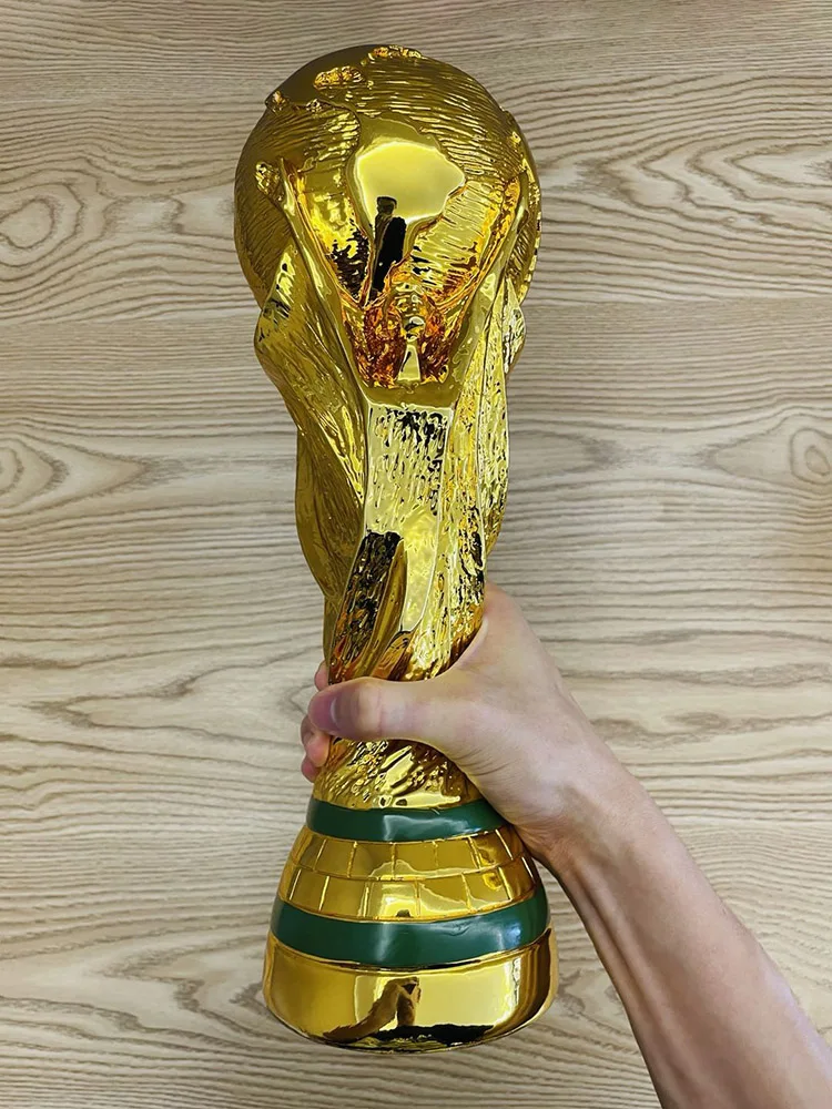 World Cup Trophy Replica Souvenirs 36CM 1:1 Model Hercules Cup Award Cups Soccer Trophies World Cup 2018 Championship Trophy
World Cup Trophy Replica Souvenirs 36CM 1:1 Model Hercules Cup Award Cups Soccer Trophies World Cup 2018 Championship Trophy