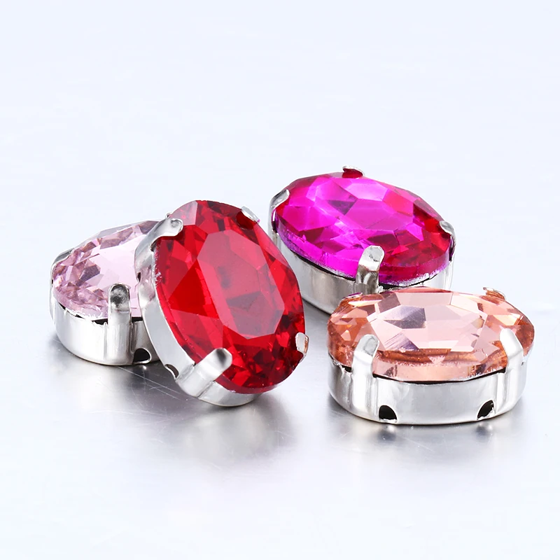 Red&Pink Series Fancy Oval K9 Rhinestones High Quality Glass Strass Crystal With Copper Claws Sew On Christmas Clothing Crafts
Red&Pink Series Fancy Oval K9 Rhinestones High Quality Glass Strass Crystal With Copper Claws Sew On Christmas Clothing Crafts