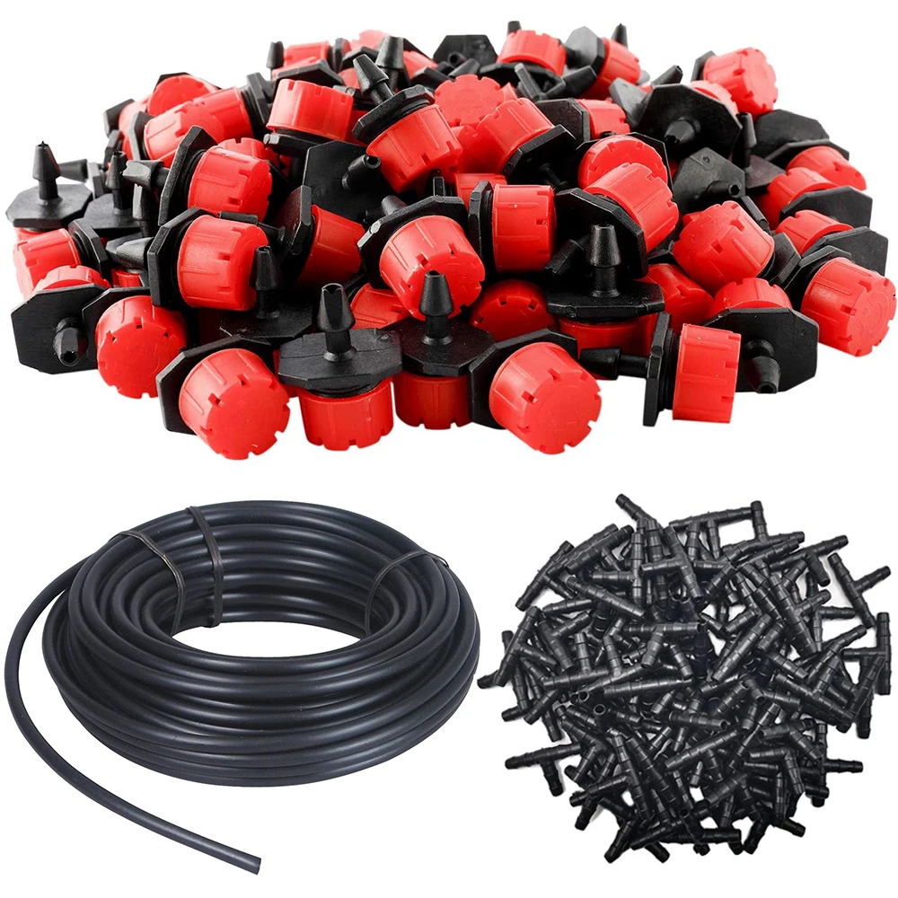 1/4" Hose Micro Drip Irrigation System 4/7mm Hose Watering Sprinkler Adjustable Dripper Tee Connector For Garden Planting Tools
1/4" Hose Micro Drip Irrigation System 4/7mm Hose Watering Sprinkler Adjustable Dripper Tee Connector For Garden Planting Tools
