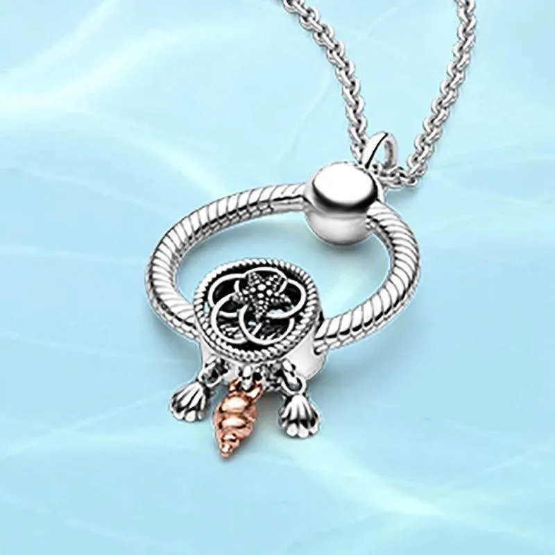 100 % 925 Sterling Silver Pan Necklace Shell Hollowed-out Conch Ocean Series High Quality Gift Multi-style The Most Popular
100 % 925 Sterling Silver Pan Necklace Shell Hollowed-out Conch Ocean Series High Quality Gift Multi-style The Most Popular
