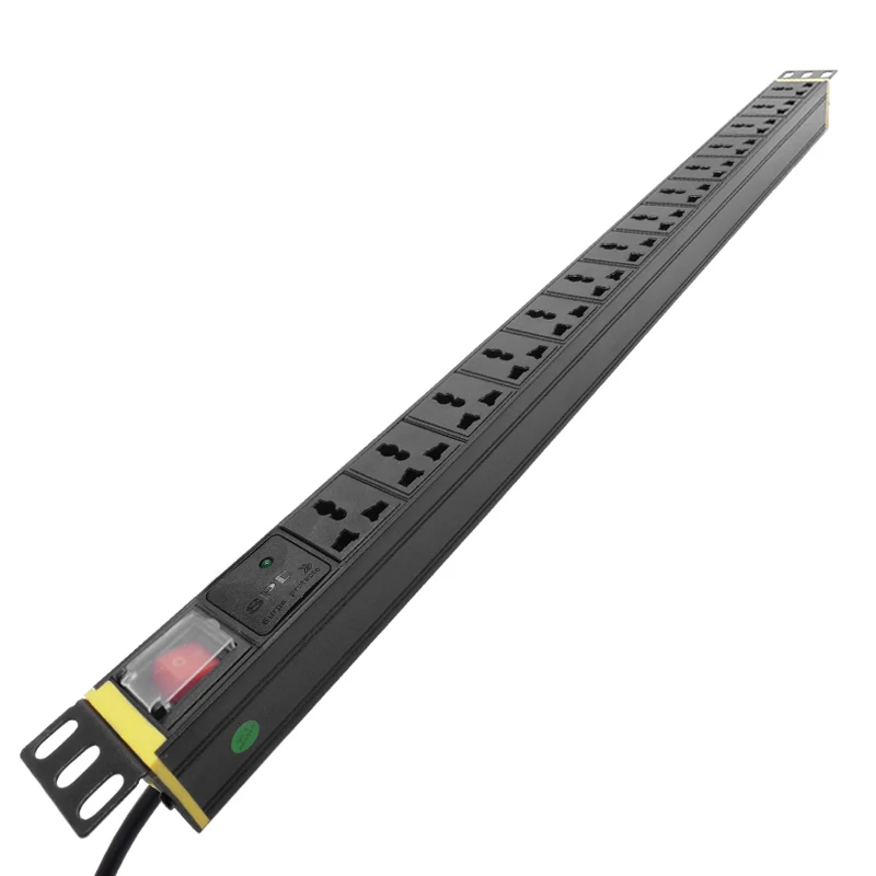 14 AC PDU удлинитель из алюминиевого сплава переключатель с двойным разрывом розетка переменного тока Универсальная Розетка
14 AC PDU удлинитель из алюминиевого сплава переключатель с двойным разрывом розетка переменного тока Универсальная Розетка