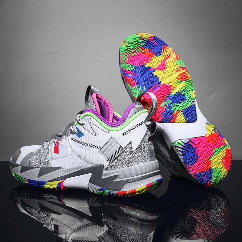 Superstar Fashion Rainbow Basketball Sneakers Men Breathable Basketball Shoes Outdoor Street Sneakers basket homme Unisex Shoe
Superstar Fashion Rainbow Basketball Sneakers Men Breathable Basketball Shoes Outdoor Street Sneakers basket homme Unisex Shoe