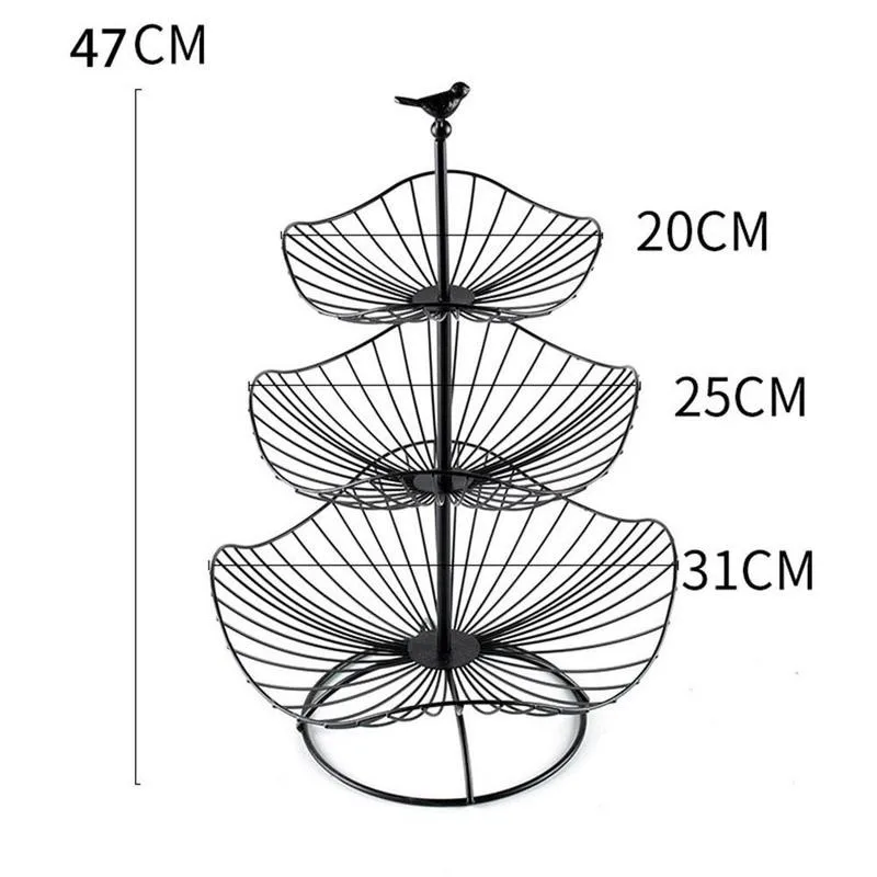 Nordic Style Fruit Tray Living Room Household Three Layer Fruit Tray Modern Simple Multi-layer Fruit Basket Exquisite Storage
Nordic Style Fruit Tray Living Room Household Three Layer Fruit Tray Modern Simple Multi-layer Fruit Basket Exquisite Storage