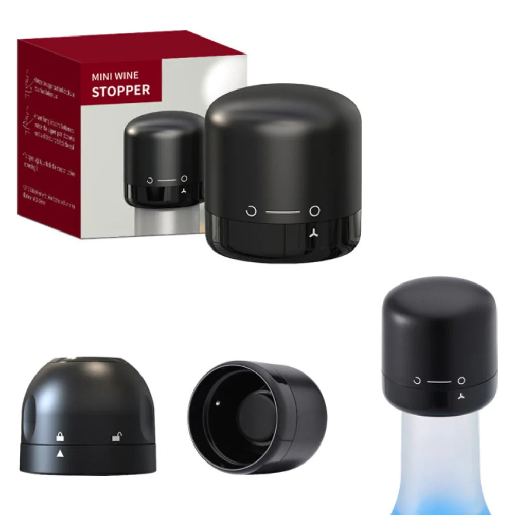 Vacuum Red Wine Bottle Cap Stopper Silicone Sealed Champagne Bottle Stopper Vacuum Retain Freshness wine plug Bar Tools
Vacuum Red Wine Bottle Cap Stopper Silicone Sealed Champagne Bottle Stopper Vacuum Retain Freshness wine plug Bar Tools