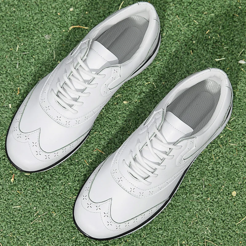 New Luxury Brand Golf Shoes Men White Black Athletic Shoes Mens Good Quality Men Golf Training Anti-Slip Man Gym Sneakers
New Luxury Brand Golf Shoes Men White Black Athletic Shoes Mens Good Quality Men Golf Training Anti-Slip Man Gym Sneakers