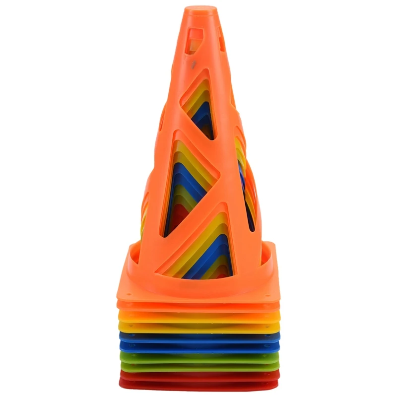 Soccer Training Cones Collapsible Windproof Marker Cones Agility Cones for Outdoor Football Basketball Training
Soccer Training Cones Collapsible Windproof Marker Cones Agility Cones for Outdoor Football Basketball Training