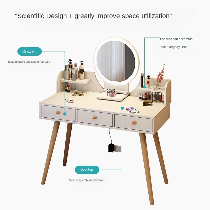 100cm Dressing Table With Mirror Furniture Table For Bedroom Master Bedroom Simple Wooden Cosmetic Makeup Table Nordic
100cm Dressing Table With Mirror Furniture Table For Bedroom Master Bedroom Simple Wooden Cosmetic Makeup Table Nordic