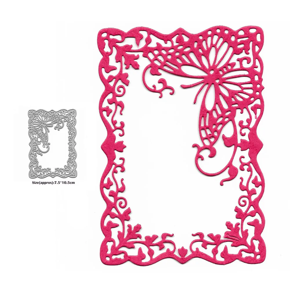 Butterfly Lace Frame Cutting Dies Troqueles De Corte De Metal Scrapbooking DIY Molds Paper Craft Background Die Cut New Arrival
Butterfly Lace Frame Cutting Dies Troqueles De Corte De Metal Scrapbooking DIY Molds Paper Craft Background Die Cut New Arrival
