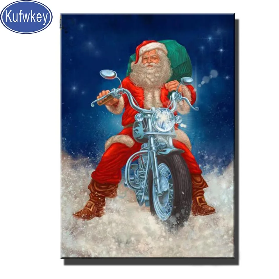 Diy Full Square/Round Drill 5d Diamond Painting Cross Stitch Embroidery Santa Moto Rhinestone Mosaic Happy New year Gift
Diy Full Square/Round Drill 5d Diamond Painting Cross Stitch Embroidery Santa Moto Rhinestone Mosaic Happy New year Gift