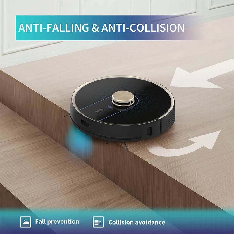 UONI V980 Plus Robot Vacuum Cleaner WiFi 5200mAh 2700Pa Suction Robot Vacuum Cleaner Sweep and Wet Mopping For Smart Life
UONI V980 Plus Robot Vacuum Cleaner WiFi 5200mAh 2700Pa Suction Robot Vacuum Cleaner Sweep and Wet Mopping For Smart Life