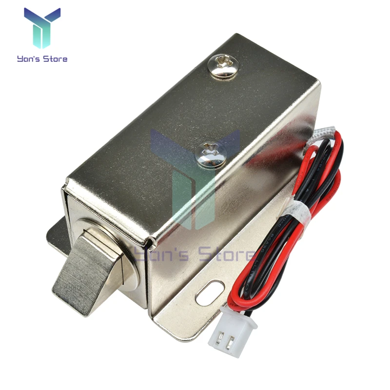 DC 12V 0.6A Solenoid Valve Tongue Lock Electronic Lock Catch Door Gate Release Solenoid Access Control New Electromagnetic Lock
DC 12V 0.6A Solenoid Valve Tongue Lock Electronic Lock Catch Door Gate Release Solenoid Access Control New Electromagnetic Lock