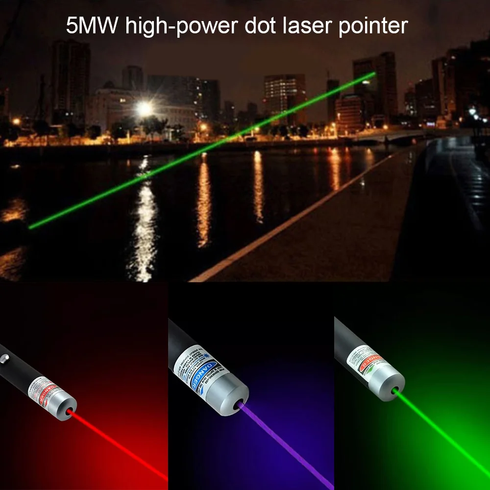 

Laser Sight Pointer 5MW High Power Green Blue Red Dot Laser Light Pen Powerful Laser Meter 405Nm 530Nm 650Nm Lazer Light