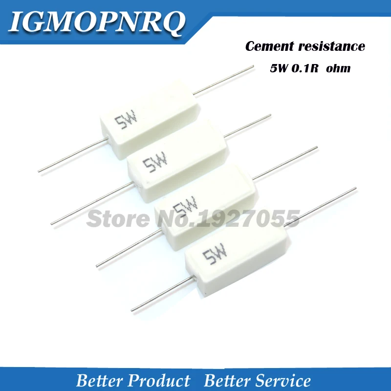 10pcs High quality 5W 0.1 5% ohm Cement resistance 0.1R 0.1 ohm 5w 0.1R 5% Cement resistor NEW
10pcs High quality 5W 0.1 5% ohm Cement resistance 0.1R 0.1 ohm 5w 0.1R 5% Cement resistor NEW