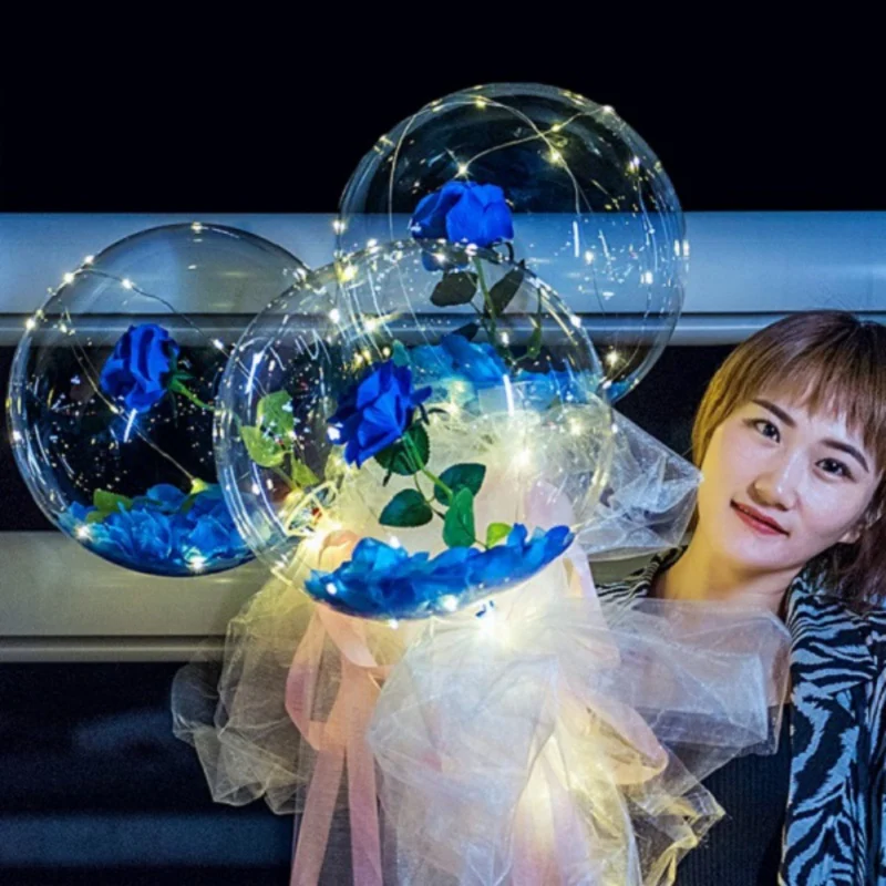 Valentine's Day LED Rose Bobball Luminous Web Celebrity Bouquet Balloon Night Market Stalls Bobbal For Party Home Decorationl
Valentine's Day LED Rose Bobball Luminous Web Celebrity Bouquet Balloon Night Market Stalls Bobbal For Party Home Decorationl