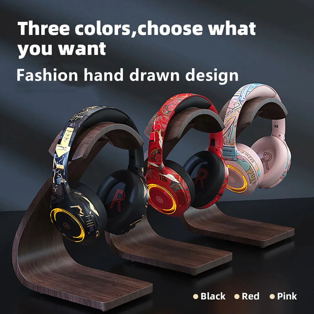New Wireless Bluetooth Headphone Gaming Headset Bluetooth 5.1 UP To 20hrs Playback Time 40mm Drivers Hands-Free Headset
New Wireless Bluetooth Headphone Gaming Headset Bluetooth 5.1 UP To 20hrs Playback Time 40mm Drivers Hands-Free Headset