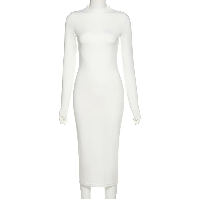 Cryptographic Fashion Casual Brown Midi Dresses Bodycon Elegant Club Party Outfits Stretch Long Sleeve Dress for Women Clothes
Cryptographic Fashion Casual Brown Midi Dresses Bodycon Elegant Club Party Outfits Stretch Long Sleeve Dress for Women Clothes