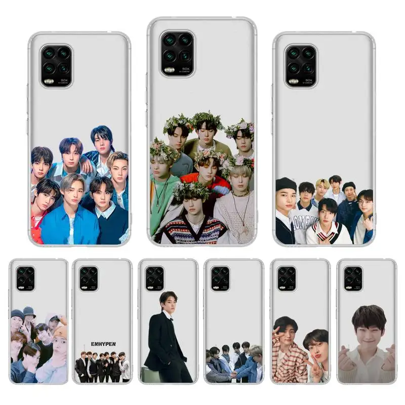 Enhypen kpop Phone Case For Redmi Note 5 7A 10 9 8 plus pro 9A K20 for Xiaomi 10Pro 10T 11 Capa
Enhypen kpop Phone Case For Redmi Note 5 7A 10 9 8 plus pro 9A K20 for Xiaomi 10Pro 10T 11 Capa