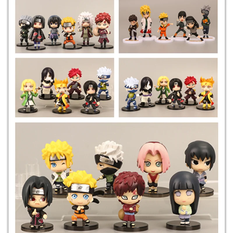 Anime Naruto Gaara Sasuke Kakashi Jiraiya Itachi Doll Decoration Toys Hobbies Figure Kawaii for Children Action Figures Popite
Anime Naruto Gaara Sasuke Kakashi Jiraiya Itachi Doll Decoration Toys Hobbies Figure Kawaii for Children Action Figures Popite