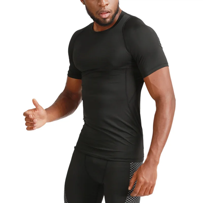 Мужская спортивная футболка с коротким рукавом Быстросохнущий Спортивный