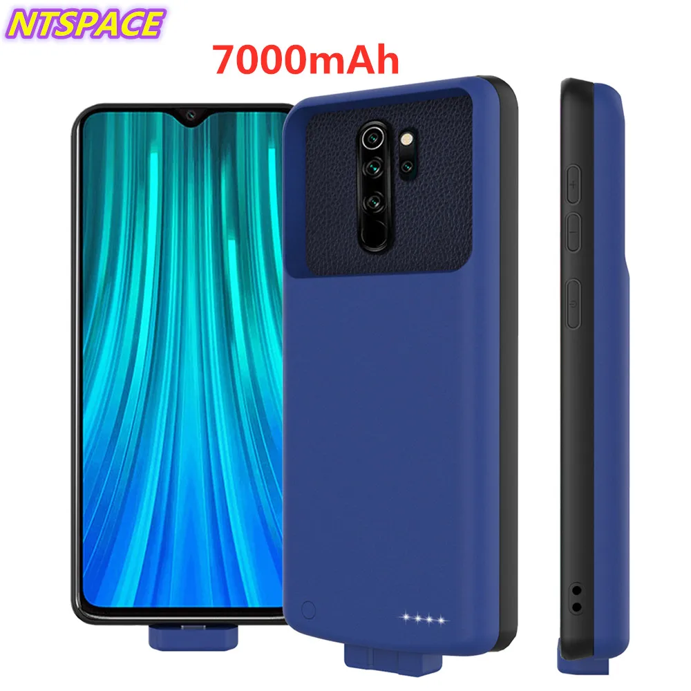 7000 мАч портативный Power Bank чехол для телефона Redmi Note 8 Pro батарея резервного копирования зарядное устройство чехол для Xiaomi Redmi Note 8 чехол для акк...
7000 мАч портативный Power Bank чехол для телефона Redmi Note 8 Pro батарея резервного копирования зарядное устройство чехол для Xiaomi Redmi Note 8 чехол для акк...