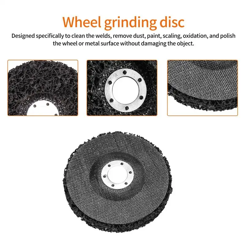 5pcs Wheel Grinding Disc Rust Removal Abrasive Durable Clean Sanding Disc High Plasticity Wheel Angle Grinder Polishing Flake
5pcs Wheel Grinding Disc Rust Removal Abrasive Durable Clean Sanding Disc High Plasticity Wheel Angle Grinder Polishing Flake