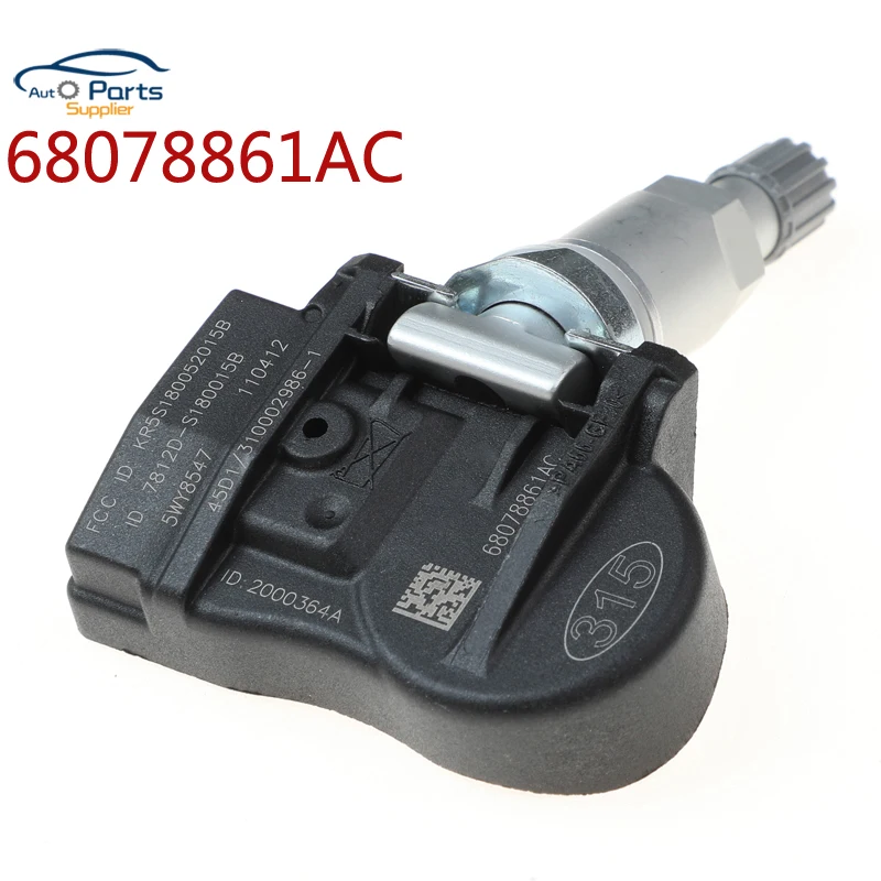 New 68078861AC TPMS Tire Pressure Sensor 315MHZ For CHRYSLER PACIFICA For DODGE AVENGER For JEEP COMPASS For MITSUBISHI LANCER
New 68078861AC TPMS Tire Pressure Sensor 315MHZ For CHRYSLER PACIFICA For DODGE AVENGER For JEEP COMPASS For MITSUBISHI LANCER
