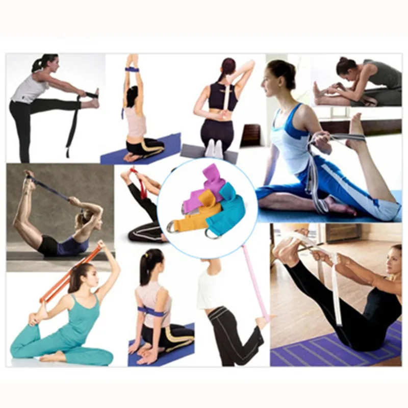 183cm Multicolors Yoga Stretch Strap D-Ring Belt Fitness Exercise Gym Rope Figure Waist Leg Resistance Fitness Bands Yoga Belt 
183cm Multicolors Yoga Stretch Strap D-Ring Belt Fitness Exercise Gym Rope Figure Waist Leg Resistance Fitness Bands Yoga Belt