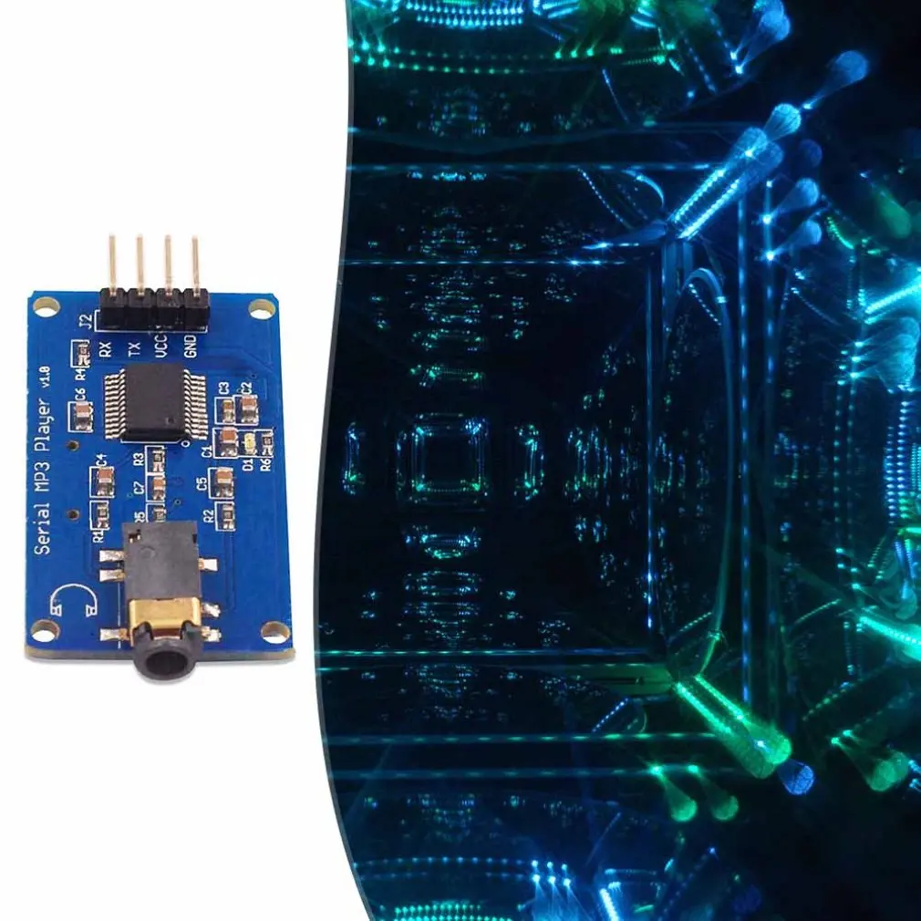 MP3 Player Module Wav Format Music Player Voice Serial Port Control Music Module TF Card Slot Player Module
MP3 Player Module Wav Format Music Player Voice Serial Port Control Music Module TF Card Slot Player Module