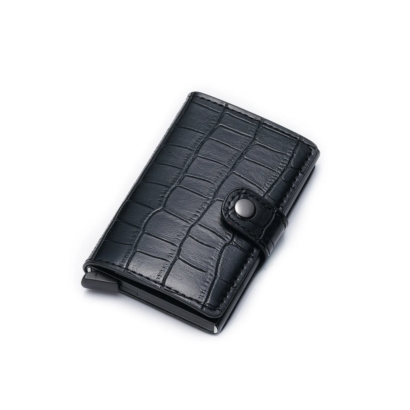 Aaby RFID Anti-Theft Shield Stone Pattern PU Leather Card Cover With Hasp Aluminum Alloy Wallet Unisex
Aaby RFID Anti-Theft Shield Stone Pattern PU Leather Card Cover With Hasp Aluminum Alloy Wallet Unisex