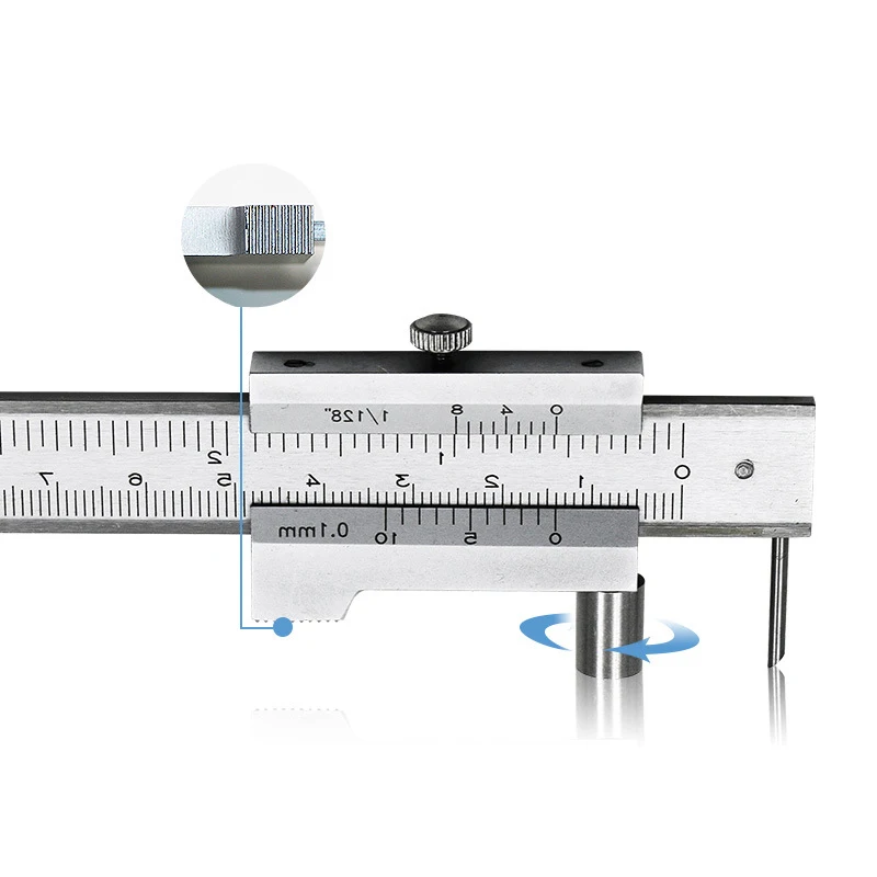 Stainless Steel Caliper Carbide Needle Marking Crossed Vernier Caliper 0-200mm Parallel Ruler Crossed Caliper Cursor Marking
Stainless Steel Caliper Carbide Needle Marking Crossed Vernier Caliper 0-200mm Parallel Ruler Crossed Caliper Cursor Marking