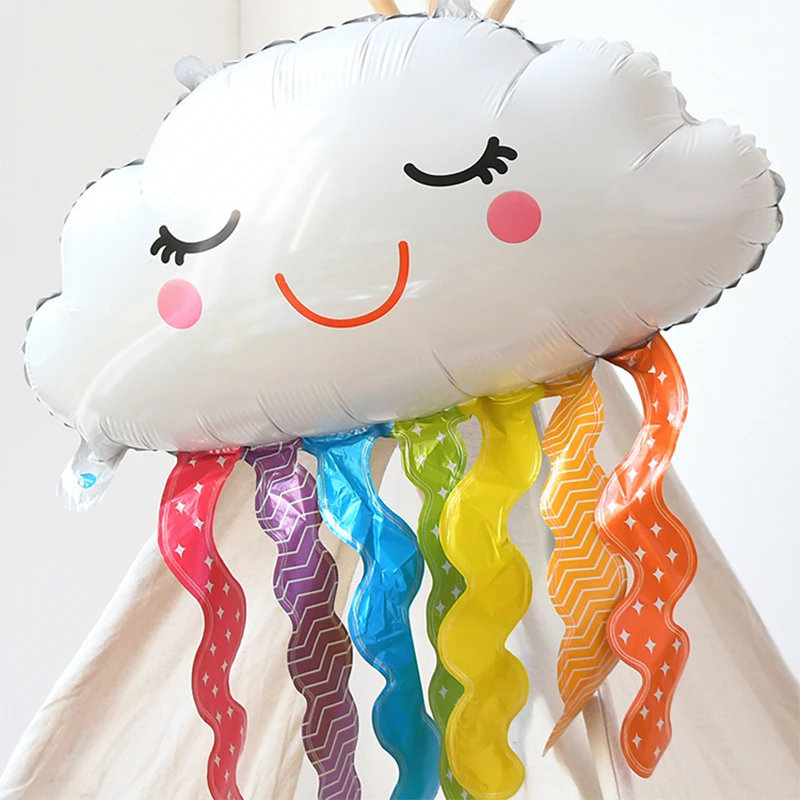 1Pcs Cartoon Smiling Cloud Foil Balloon Lovely Helium Rainbow Flower Fairy Unicorn Balloon Baby Shower Kids Birthday Party Decor
1Pcs Cartoon Smiling Cloud Foil Balloon Lovely Helium Rainbow Flower Fairy Unicorn Balloon Baby Shower Kids Birthday Party Decor
