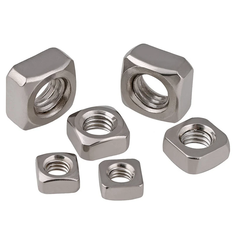 10/20/50pcs DIN557 GB39 M3 M4 M5 M6 M8 304 stainless steel Square Nut Four square nuts
10/20/50pcs DIN557 GB39 M3 M4 M5 M6 M8 304 stainless steel Square Nut Four square nuts