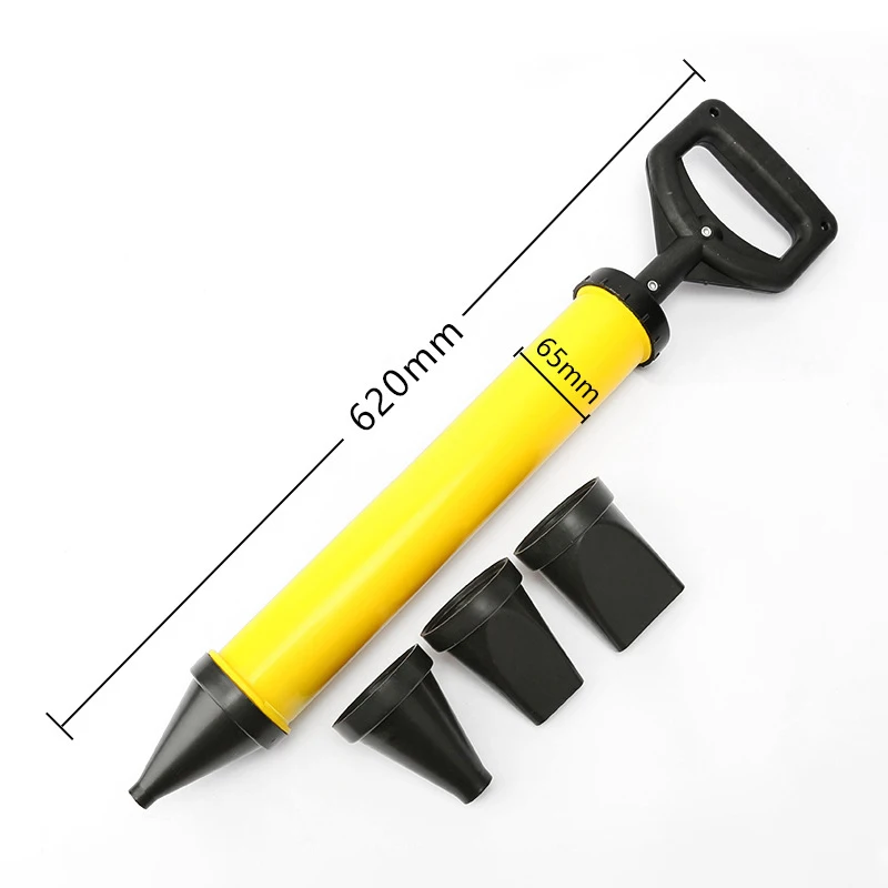 Multi-function lime Caulking Gun Stainless Steel Cement Mortar Sprayer Applicator Tool Grout Mortar Filling Gun with 4 Nozzles 
Multi-function lime Caulking Gun Stainless Steel Cement Mortar Sprayer Applicator Tool Grout Mortar Filling Gun with 4 Nozzles