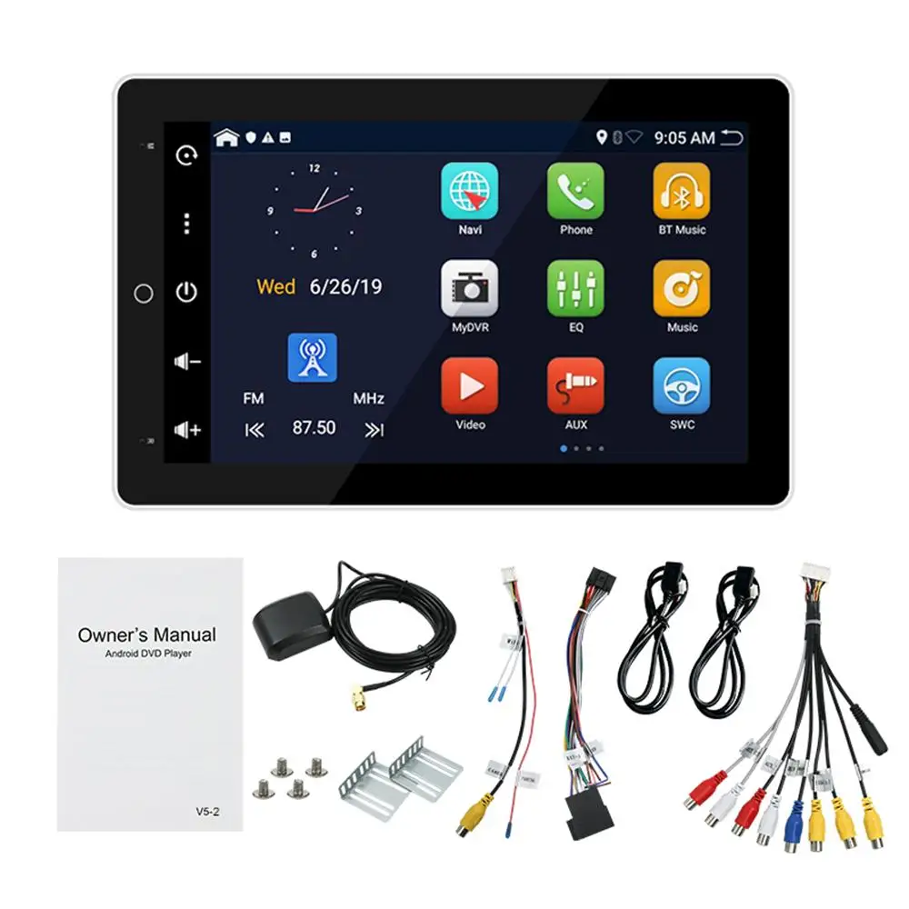 YUEHOO Rotable Car GPS Stereo Radio Android 8.1 9.7 Inch Full-automatic 1DIN Quad Core 2+32G FM AM Radio WIFI 4G RDS New Style
YUEHOO Rotable Car GPS Stereo Radio Android 8.1 9.7 Inch Full-automatic 1DIN Quad Core 2+32G FM AM Radio WIFI 4G RDS New Style