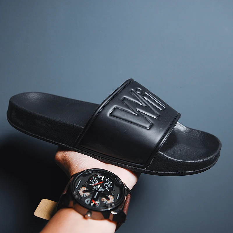 Home Men's Shoes Bathroom Men Wear-resistant Sandy Beach Designer Flip Flop Brand Non-slip Slippers Summer Simplicity Soft
Home Men's Shoes Bathroom Men Wear-resistant Sandy Beach Designer Flip Flop Brand Non-slip Slippers Summer Simplicity Soft