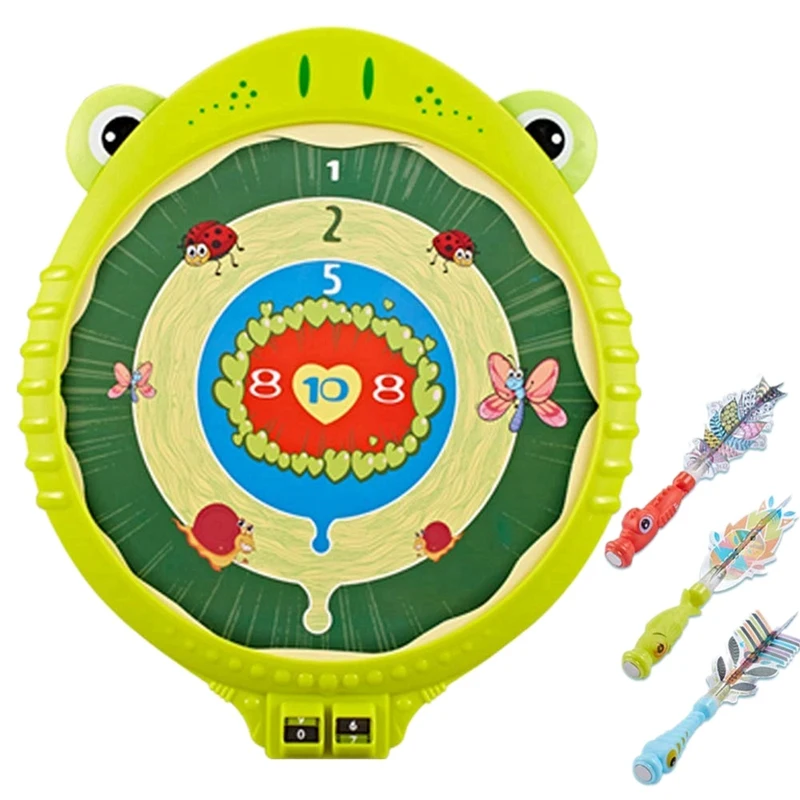 Magnetic Dart Board Game for Kids Dartboard Set Toy Unique Cartoon Design Board Outdoor Games Activities 
Magnetic Dart Board Game for Kids Dartboard Set Toy Unique Cartoon Design Board Outdoor Games Activities