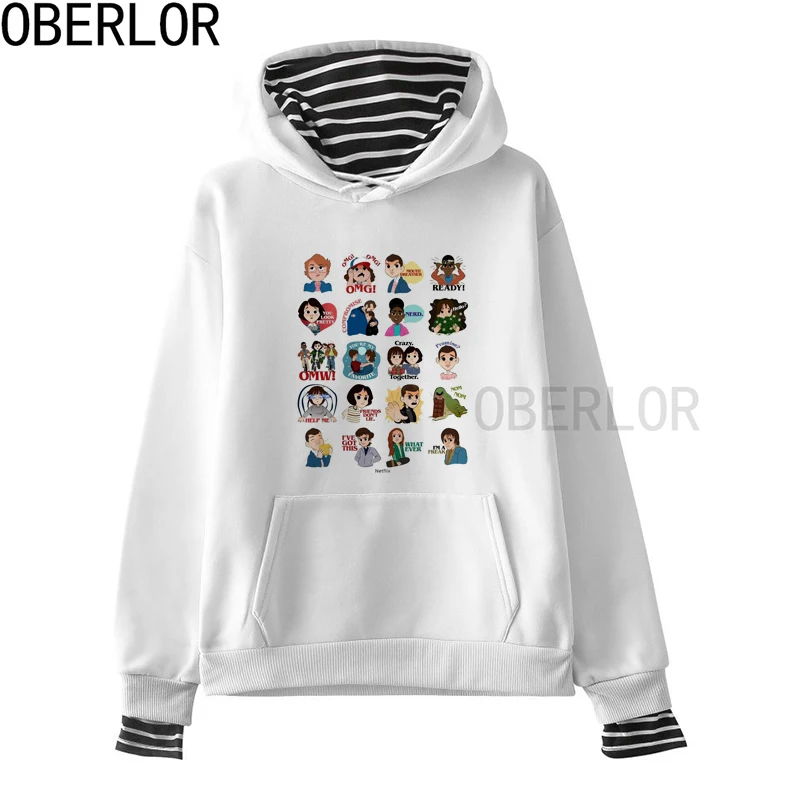 Stranger Things 3 Fashion Casual Long Sleeve Printed Hoodies Women Woman Top Pullovers Autumn Sweatshirts Femme Sweaters
Stranger Things 3 Fashion Casual Long Sleeve Printed Hoodies Women Woman Top Pullovers Autumn Sweatshirts Femme Sweaters