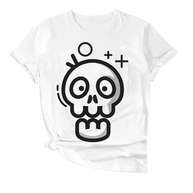 New Ladies T-shirt Cartoon Print Round Neck Short Sleeve Harajuku Top Fashion Casual Y2 K Beautiful Graphic T-shirt Trendy Women
New Ladies T-shirt Cartoon Print Round Neck Short Sleeve Harajuku Top Fashion Casual Y2 K Beautiful Graphic T-shirt Trendy Women