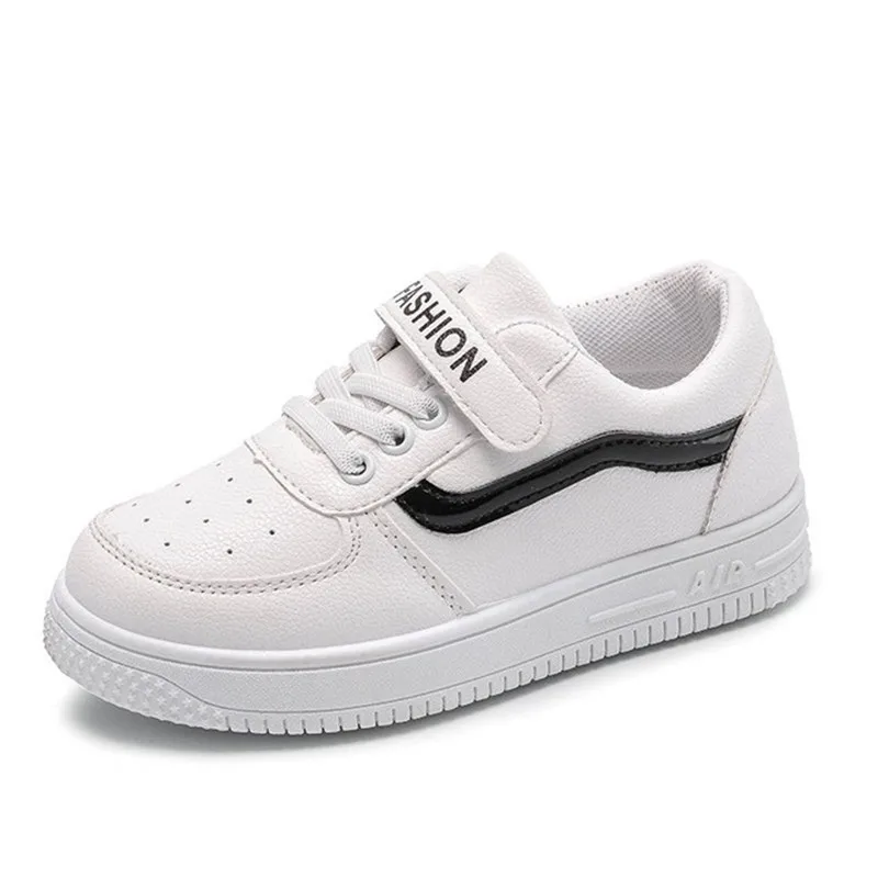 Kids Boys Girls White Sneaker Shoes Black Striped 2021 New Toddler Fashion Shoes PU Breathable Children Casual Shoes
Kids Boys Girls White Sneaker Shoes Black Striped 2021 New Toddler Fashion Shoes PU Breathable Children Casual Shoes