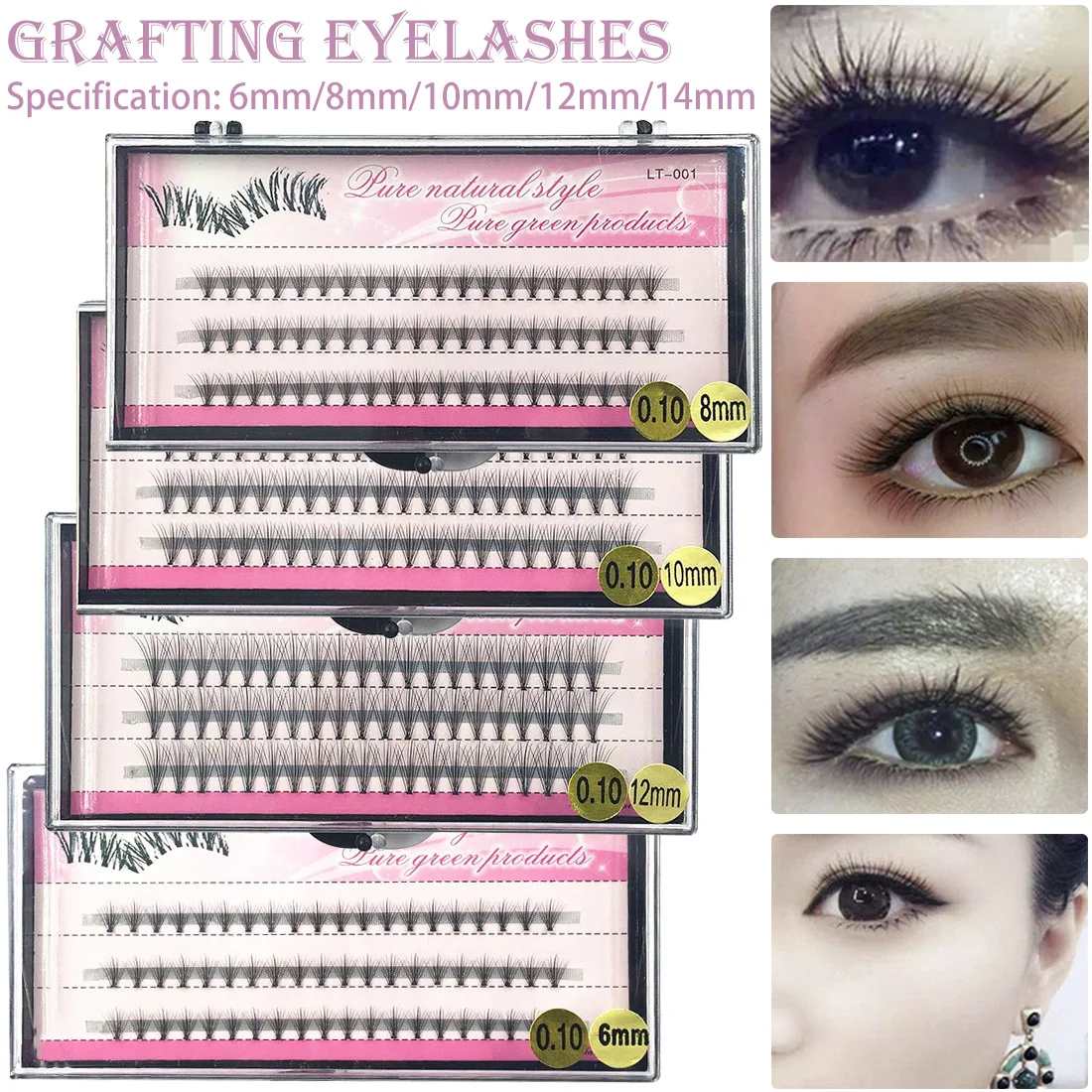 60pcs Cluster eyelashes Individual False eyelashes Professional Makeup Grafting Natural Fake Eyelashes bunches eyelash extension
60pcs Cluster eyelashes Individual False eyelashes Professional Makeup Grafting Natural Fake Eyelashes bunches eyelash extension