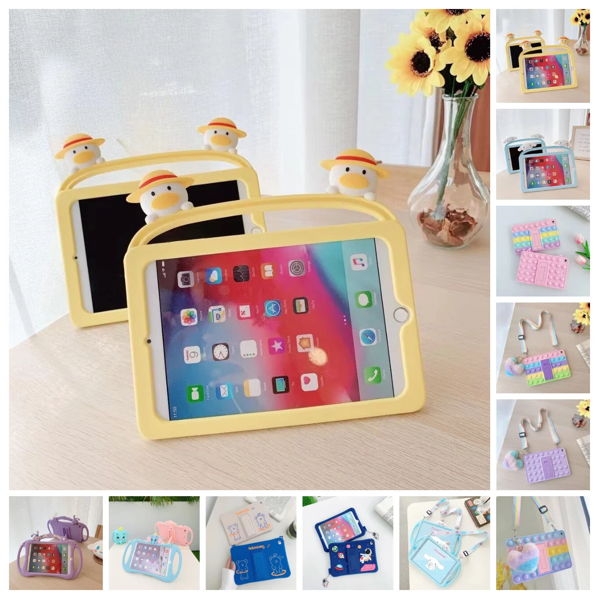 Cover for IPad Pro 9.7 11 2020/2018/2019/2020 Gen 5 6 7 8 10.2 Shell Cute Cartoon Case for IPad Mini 1 2 3 4 Air 2 3 10.5 Tablet
Cover for IPad Pro 9.7 11 2020/2018/2019/2020 Gen 5 6 7 8 10.2 Shell Cute Cartoon Case for IPad Mini 1 2 3 4 Air 2 3 10.5 Tablet