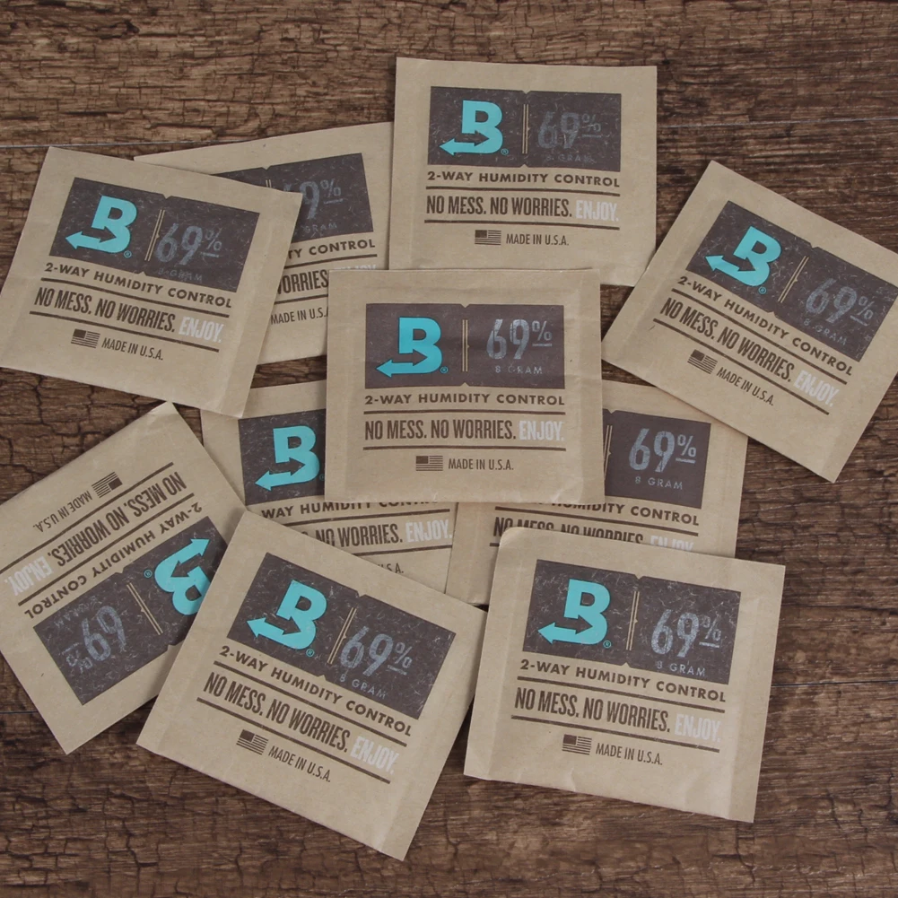 GALINER Boveda Humidity Control Bag 69% Or 65% Or 72% Natural Ingredients Humidifier Bag For Cigar Humidor
GALINER Boveda Humidity Control Bag 69% Or 65% Or 72% Natural Ingredients Humidifier Bag For Cigar Humidor