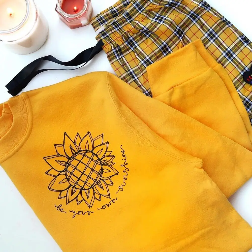 Be your own sunshine women fashion slogan quote slogan funny young religion Christian sweatshirt pullovers graphic quote art top
Be your own sunshine women fashion slogan quote slogan funny young religion Christian sweatshirt pullovers graphic quote art top