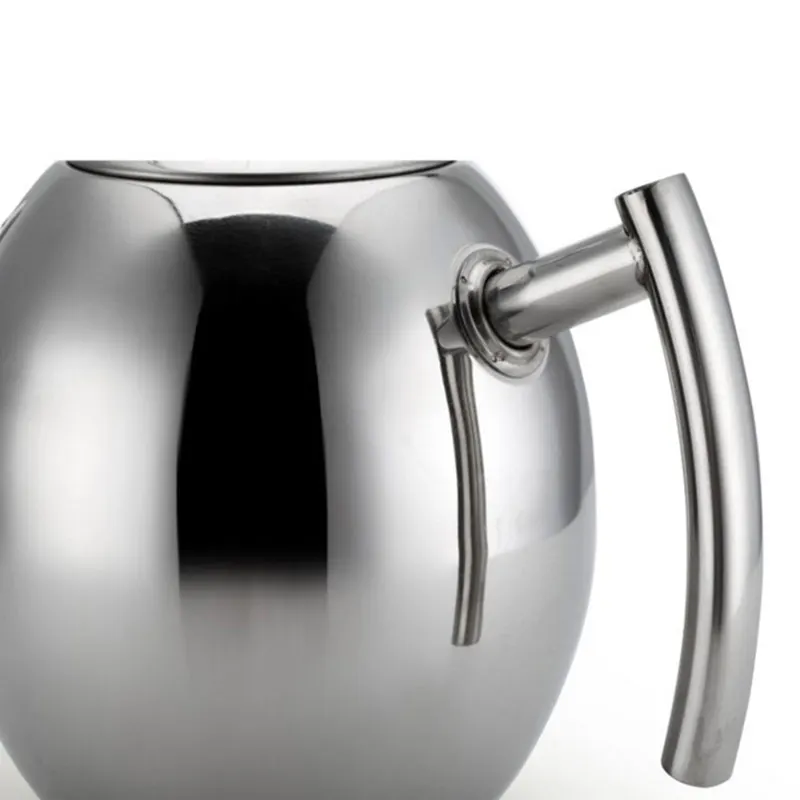 Stainless Steel 1L/1.5 Coffee Pot With Strainer Durable Teapot Coffee Water Kettle Household Kitchen Coffeeware Tea Tool 
Stainless Steel 1L/1.5 Coffee Pot With Strainer Durable Teapot Coffee Water Kettle Household Kitchen Coffeeware Tea Tool