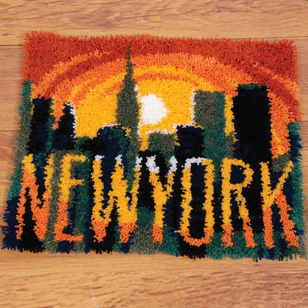 Diy latch hook rug kits for adults city canvas printed carpet embroidery sale diy rug Foamiran for crafts home decor carpet diy
Diy latch hook rug kits for adults city canvas printed carpet embroidery sale diy rug Foamiran for crafts home decor carpet diy