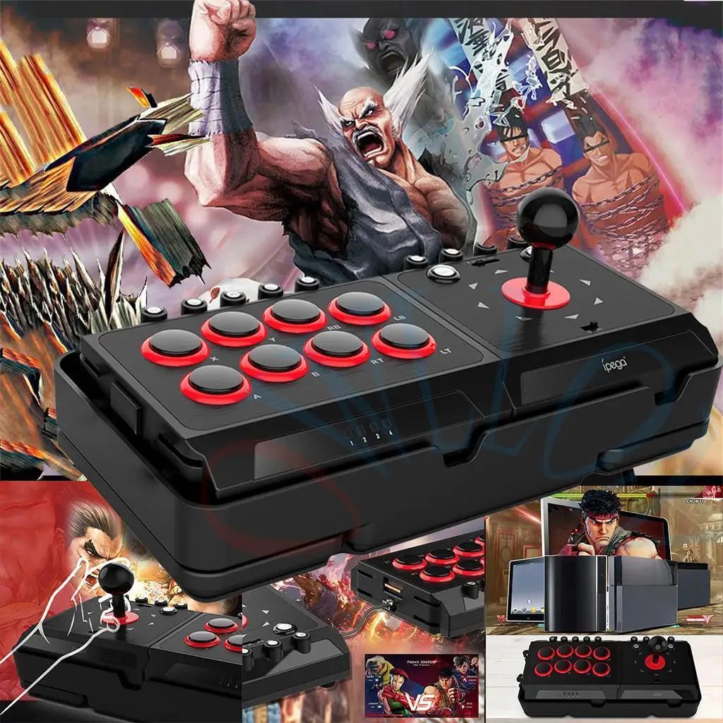 IPEGA PG-9059 Video Game Controller Arcade Joystick Gamepad for PS3 PS4/PC/Android For Nintendo Switch Game Console
IPEGA PG-9059 Video Game Controller Arcade Joystick Gamepad for PS3 PS4/PC/Android For Nintendo Switch Game Console