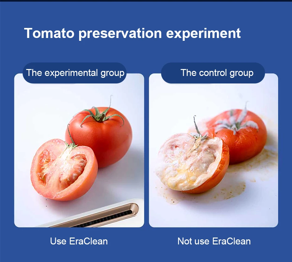 Youpin EraClean Refrigerator Deodorizing Sterilizer Household Kitchen Ozone Purifier Keeping Fresh USB Rechargeable Deodorant
Youpin EraClean Refrigerator Deodorizing Sterilizer Household Kitchen Ozone Purifier Keeping Fresh USB Rechargeable Deodorant